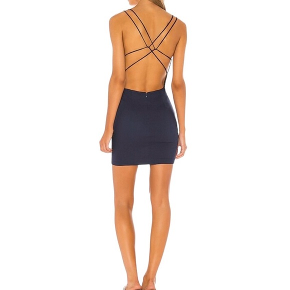 NWT | Superdown Grecia Strappy Back Dress - Picture 5 of 11